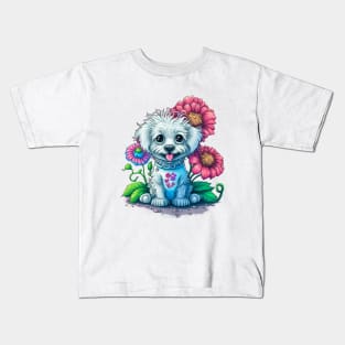 poodle dog lover Kids T-Shirt